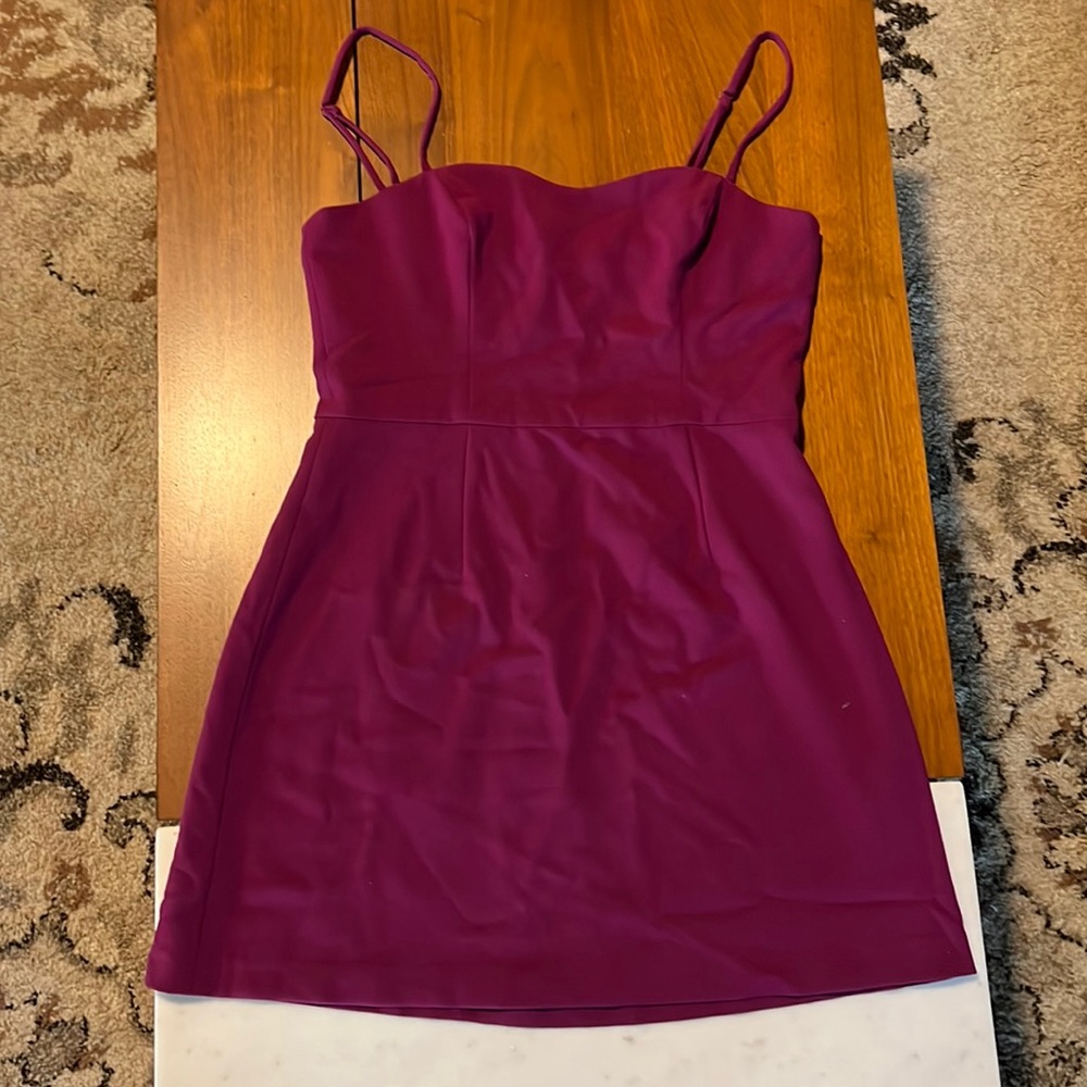 French Connection Dress sz 8 Purple, Burgundy
